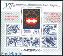 Russia, Soviet Union 1976 Olympic Winter Winners S/s, Mint NH, Sport - Olympic Winter Games - Nuevos