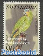 Suriname, Republic 1985 Parrot 1v, Mint NH, Nature - Birds - Parrots - Surinam
