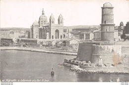 Marseille (13) ◙ La Cathédrale Et Le Fort S'Jean ◙ - Monuments