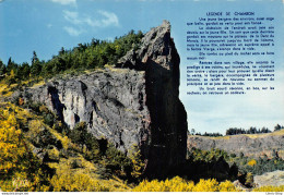 [63]  MUROL LE LAC CHAMBON La Dent Du Marais Falaise Volcanique Dominant L'abîme De 100 M. Façade Sud-Ouest. - Other & Unclassified