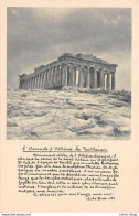 L'Acropole D'Athènes. Le Parthénon. - Griekenland