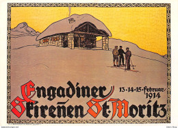 SUISSE W. F. Burger Plakat Für Verkehrsverein St. Moritz, 1914 Plakatsammlung Des Kunstgewerbemuseums Zürich - 1978 - Sankt Moritz