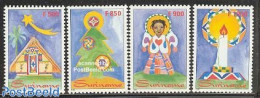 Suriname, Republic 1999 Christmas 4v, Mint NH, Religion - Christmas - Noël
