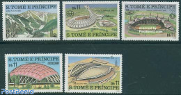 Sao Tome/Principe 1980 Olympic Games 5v, Mint NH, Sport - Olympic Games - Olympic Winter Games - São Tomé Und Príncipe