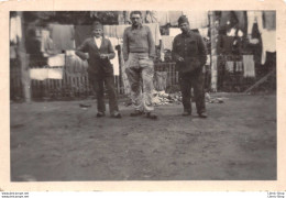 PHOTO ANCIENNE Prisonniers De Guerre - St. IV B. Duron (Pierre), 21-11-1900, St-Etienne, Oscul Jean-Marie - 88X60 - Identified Persons