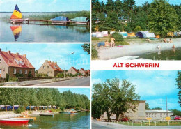 72639036 Alt Schwerin Plauer See Dorfstrasse Bootsanlegestelle Campingplatz  Alt - Other & Unclassified