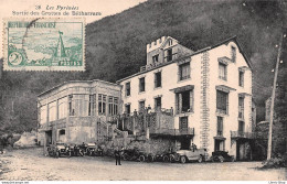 [64] Sortie Des Grottes De Bétharram - Automobiles - Cpa ± 1920 - Autres & Non Classés