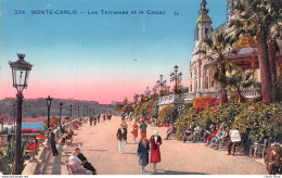 MONTE-CARLO - Les Terrasses Et Le Casino LL - Terrassen