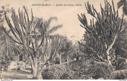 MONTE-CARLO. - Jardins Du Casino, Cactus - Spielbank