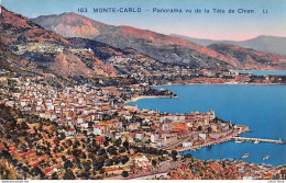 MONTE-CARLO - Panorama Vu De La Tête De Chien. LL - Monte-Carlo