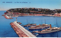 MONACO Le Port Et Le Rocher. LL - Porto