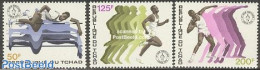 Chad 1973 African Games 3v, Mint NH, Sport - Athletics - Sport (other And Mixed) - Otros & Sin Clasificación