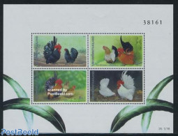 Thailand 1991 Chicken S/s, Mint NH, Nature - Birds - Poultry - Tailandia