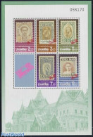 Thailand 1992 Bangkok 93 S/s, Mint NH, Stamps On Stamps - Postzegels Op Postzegels