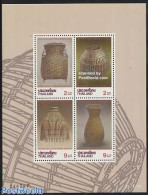 Thailand 1995 Letter Week S/s, Mint NH, Art - Handicrafts - Thaïlande