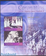 Tokelau Islands 2003 Coronation S/s, Mint NH, History - Kings & Queens (Royalty) - Case Reali