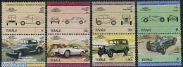 Tuvalu 1984 Automobiles 4x2v [:], Mint NH, Transport - Automobiles - Automobili