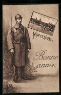 CPA Mayence, Soldat Der Infanterie, Vue Générale  - Sonstige & Ohne Zuordnung