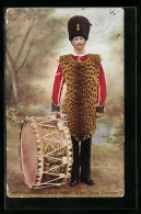 Artist's Pc Britischer Gardist, Northumberland Fusiliers, Bass Drummer  - Autres & Non Classés