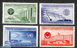 Türkiye 1952 UNO Mediterranean Commission 4v, Mint NH, History - Nature - Science - Europa Hang-on Issues - United Na.. - Altri & Non Classificati