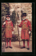 Pc Britische Gardisten, Tower Of London, Chief Warder And Yeoman Gaoler  - Autres & Non Classés