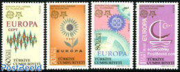 Türkiye 2006 50 Years Europa Stamps 4v, Mint NH, History - Europa Hang-on Issues - Autres & Non Classés