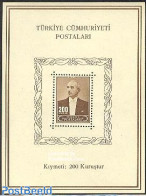Türkiye 1943 Ismet Inonu S/s, Mint NH, History - Politicians - Andere & Zonder Classificatie