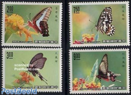 Taiwan 1989 Butterflies 4v, Mint NH, Nature - Butterflies - Sonstige & Ohne Zuordnung