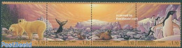 United Nations, Geneva 1993 Climat Changes 4v [:::], Mint NH, Nature - Animals (others & Mixed) - Bears - Birds - Envi.. - Milieubescherming & Klimaat