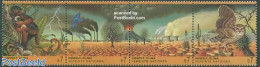 United Nations, Vienna 1993 Environment 4v [:::], Mint NH, History - Nature - Birds - Environment - Monkeys - Owls - D.. - Protección Del Medio Ambiente Y Del Clima