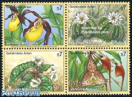 United Nations, Vienna 1996 Flowers 4v [+], Mint NH, Nature - Flowers & Plants - Sonstige & Ohne Zuordnung