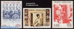 Vatican 1988 Paolo Veronese 3v, Mint NH - Nuevos