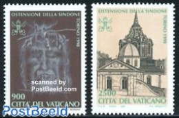 Vatican 1998 Turin Exposition 2v, Mint NH, History - Archaeology - Ungebraucht