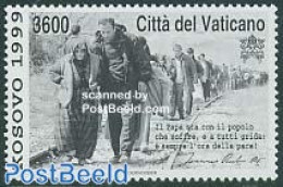 Vatican 1999 Kosovo Aid 1v, Mint NH - Nuevos