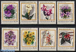 Venezuela 1970 Indigenous Flowers 8v, Mint NH, Nature - Flowers & Plants - Venezuela