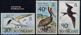 Saint Vincent 1974 Birds 3v, Mint NH, Nature - Birds - St.Vincent (1979-...)