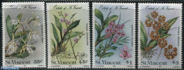 Saint Vincent 1985 Orchids 4v, Mint NH, Nature - Flowers & Plants - Orchids - St.Vincent (1979-...)
