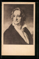 AK Ölgemälde Des Dichters Goethe  - Ecrivains