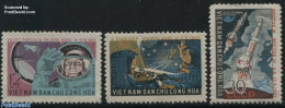 Vietnam 1962 Vostok II & IV 3v, Mint NH, Transport - Space Exploration - Andere & Zonder Classificatie