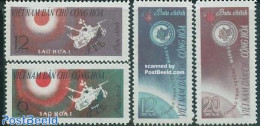 Vietnam 1963 Mars 1 4v, Mint NH, Transport - Space Exploration - Andere & Zonder Classificatie