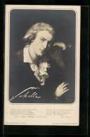 AK Porträt Von Friedrich Schiller  - Ecrivains