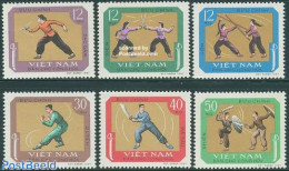 Vietnam 1968 Tradional Sports 6v, Mint NH, Sport - Judo - Sport (other And Mixed) - Sonstige & Ohne Zuordnung