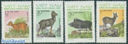 Vietnam 1973 Wild Animals 4v, Mint NH, Nature - Animals (others & Mixed) - Sonstige & Ohne Zuordnung