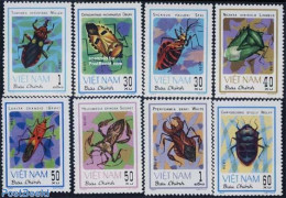 Vietnam 1982 Insects 8v, Mint NH, Nature - Insects - Sonstige & Ohne Zuordnung