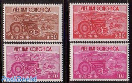 Vietnam, South 1961 Agriculture 4v, Mint NH, Various - Agriculture - Agricultura