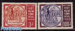 Vietnam, South 1965 Hung Vuong 2v, Mint NH - Sonstige & Ohne Zuordnung