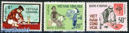 Vietnam, South 1972 Teachers 3v, Mint NH, Science - Education - Art - Handwriting And Autographs - Andere & Zonder Classificatie