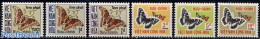 Vietnam, South 1968 Postage Due, Butterflies 6v, Mint NH, Nature - Butterflies - Other & Unclassified