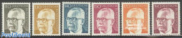 Germany, Federal Republic 1972 Definitives, Heinemann 6v, Mint NH - Unused Stamps