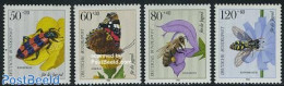 Germany, Federal Republic 1984 Youth, Insects 4v, Mint NH, Nature - Bees - Butterflies - Insects - Unused Stamps